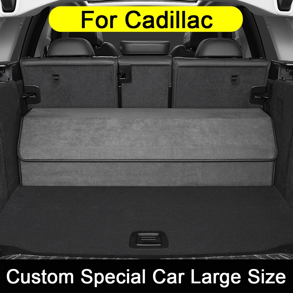 

Custom Car Trunk Organizer Box Large Capacity Folding Multiuse Storage Bag For Cadillac ATS CT4 CT5 CT6 XT4 XT5 XT6 XTS SRX CTS