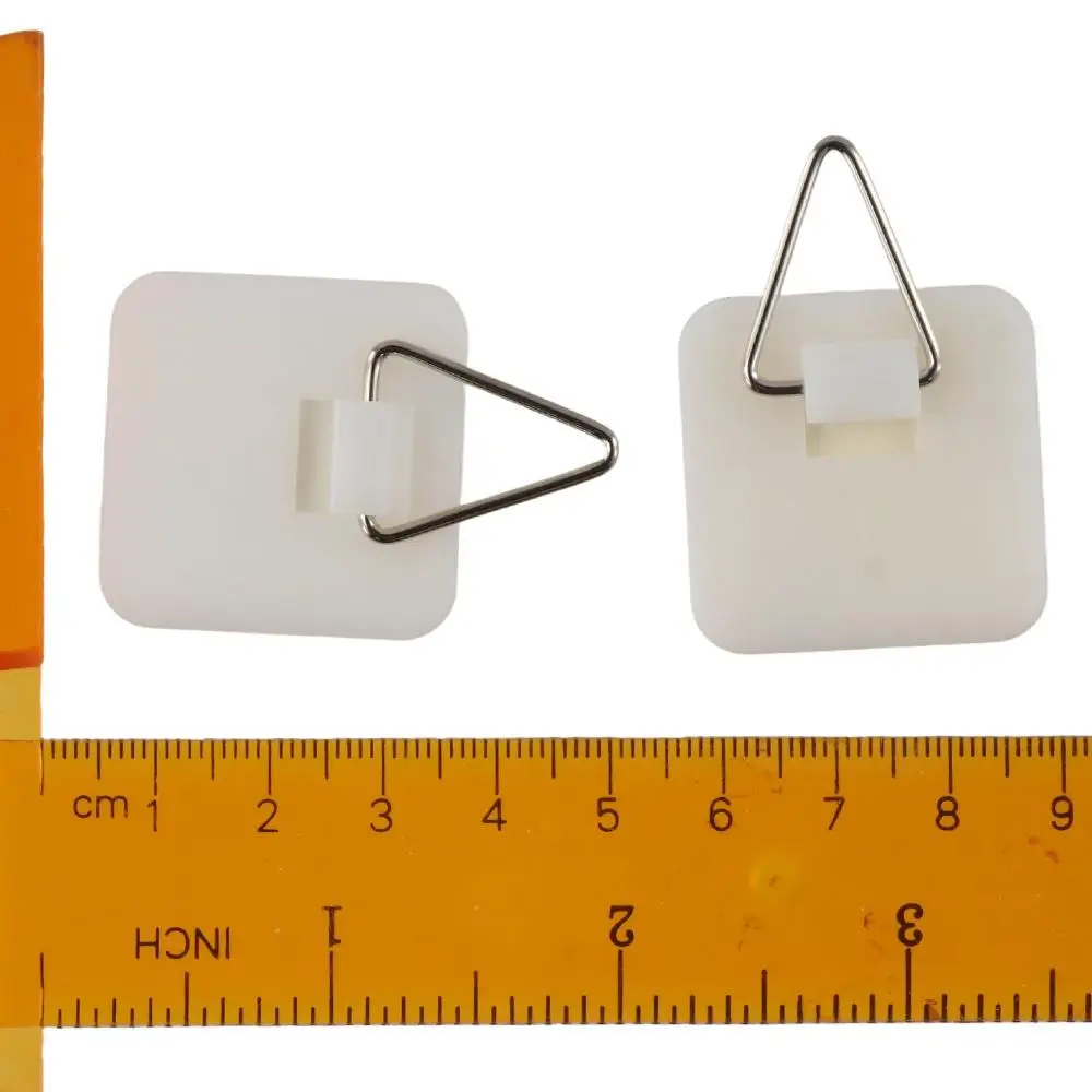 Invisible Adhesive Plate Hangers Without Nails For Plate Pictures Wall Art Decor 10/60 Pcs picture frame hangers