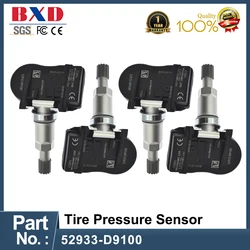 1/4/8PCS 52933D9100 52933-D9100 Tire Pressure Sensor For KIA Sportage K7 KX5 Picanto Hyundai Genesis in Stock