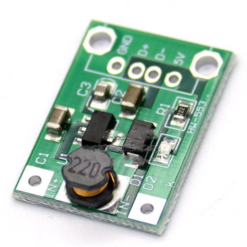 

600mA DC-DC Mini Step Up Power Module 1-5V To 5V Step-up Boost Converter