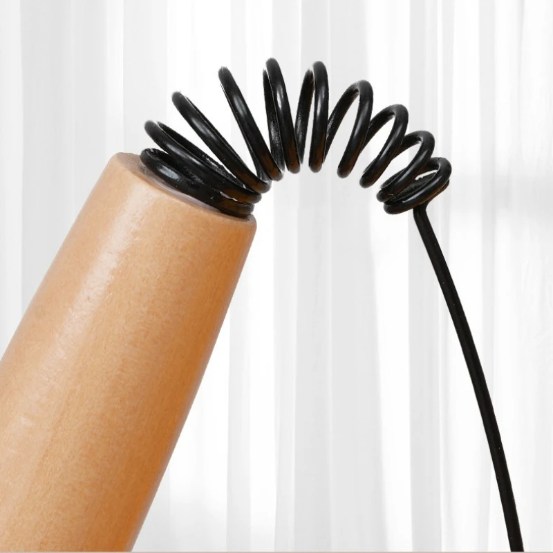 Spring Teasing Cat Stick Wooden Handle Cat Teaser Stick Toy Feather Funny Simulation Fishing Rod Bell Squeaky Toy