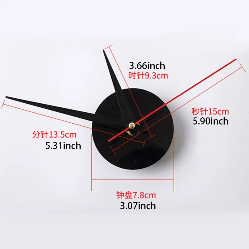 Simple Modern Design Digital DIY Clock Silent Wall Clock Room Living Wall Decoration Home Decor Punch-Free Sticker wall clock digital wall clock