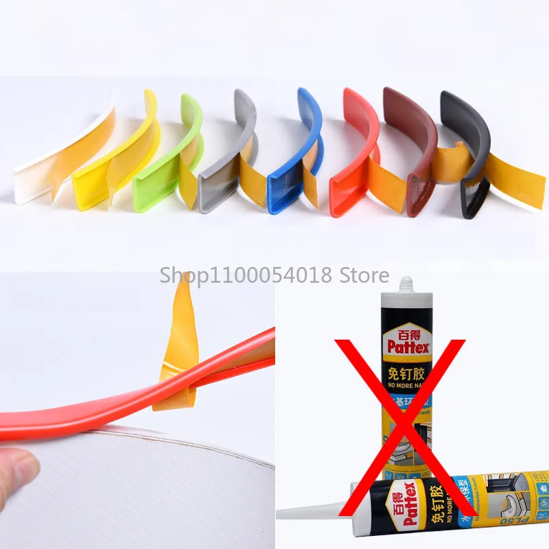 

Adhesive U Edge Banding Edgeband 9MM 12MM 14MM 15MM 16MM 17MM 18MM 20MM 22MM 25 28MM 32MM 36MM White Beige Gray Black Blue Brown