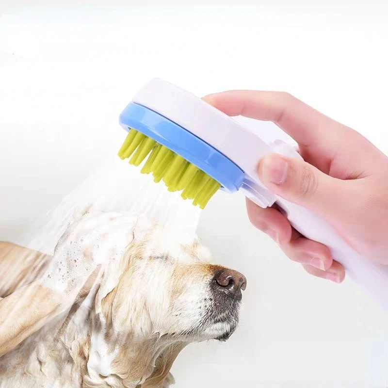 1/4’‘ Connector Pet Shower Head Bath Sprayers with Shampoo Container