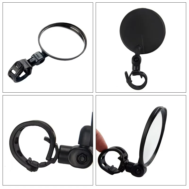 Motorcycle Mirror 2025 Now Rearview Side Mirror For Safety View Turning Left Right Adjustable Mini
