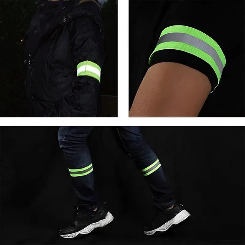 Elastic Reflective Armband Wristband for Night Running Biking
