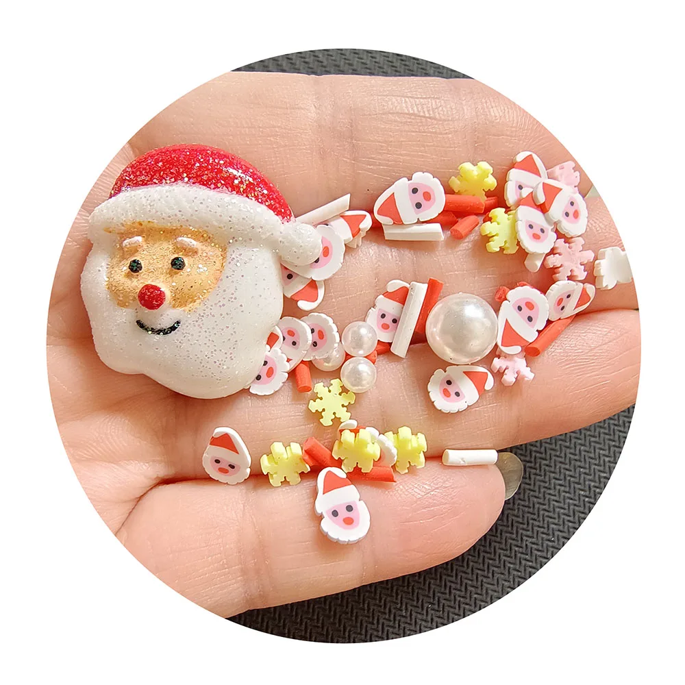 Bulk Assorted Christmas Series Polymer Clay Slice Hot Soft Clay Sprinkles  For Nail Art DIY Crafts Cake Phone Decor - AliExpress