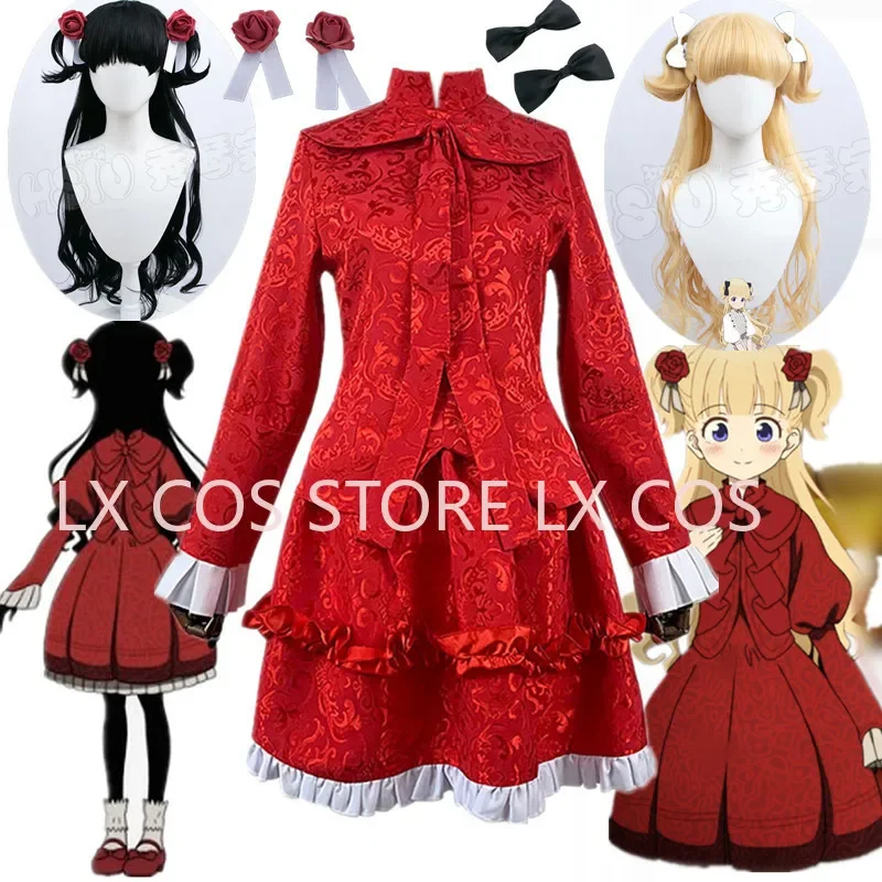 Костюм горничной Kate для косплея, Женский костюм для косплея эмилико с принтом «Тени», для Хэллоуина, карнавала