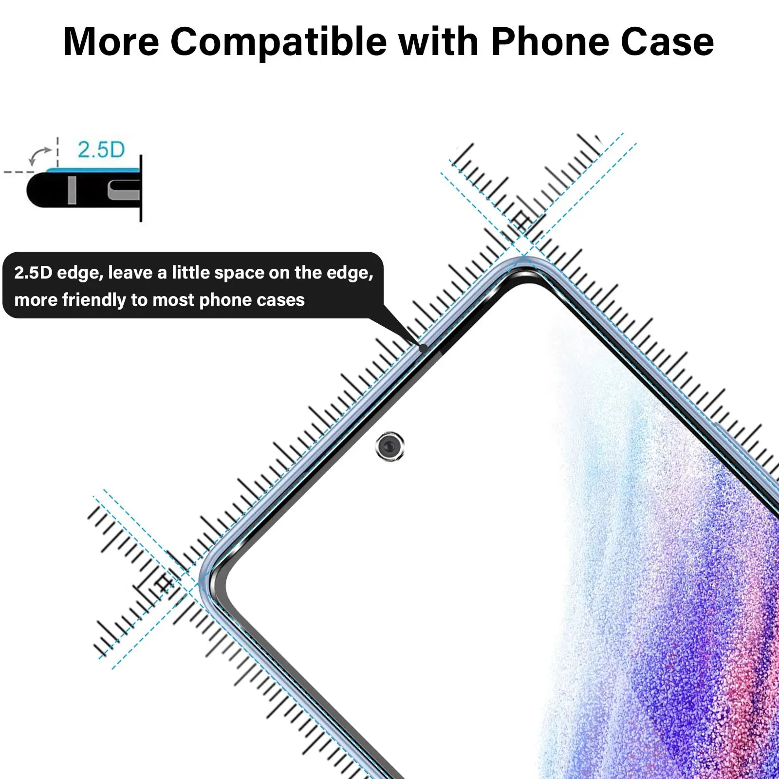 High-Quality Tempered Glass Screen Protector - 9H Hardness, Ultra Clear, and Case Friendly