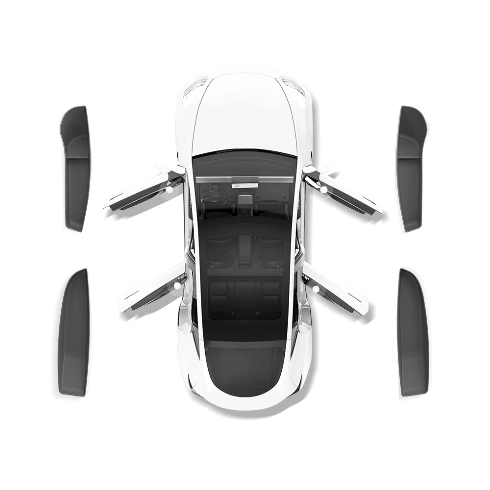 صندوق تخزين على جانب باب السيارة TPE ، صينية أمامي...