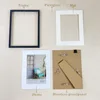 Golden Black Picture Photo Frame Aluminum 15x20 21x30 Plexiglass Mat Wall Mounting Gallery Living Room Home Decor 2