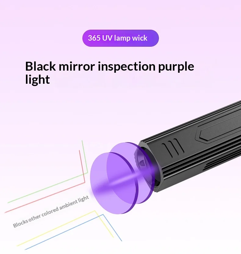Uv Lamp For Ringworm Detection In Pets Portable Pet Skin Light_voghion.com