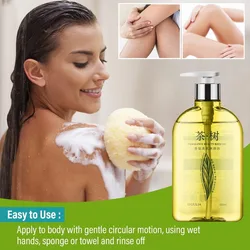 Tea Tree Fragrance Body Wash Oil Plant Extract Cleansing Moisturizing Essential Oil Body Wash