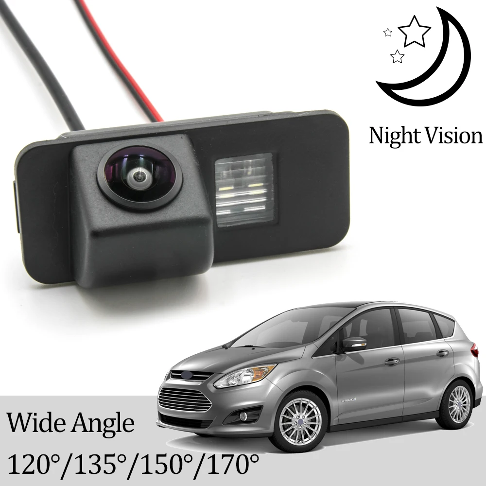Telecamera Posteriore Per Ford Fiesta MK6 2009-2015, CCD AHD HD, Visione Notturna, Impermeabile IP68, Angolo Grandangolare, Plug And Play