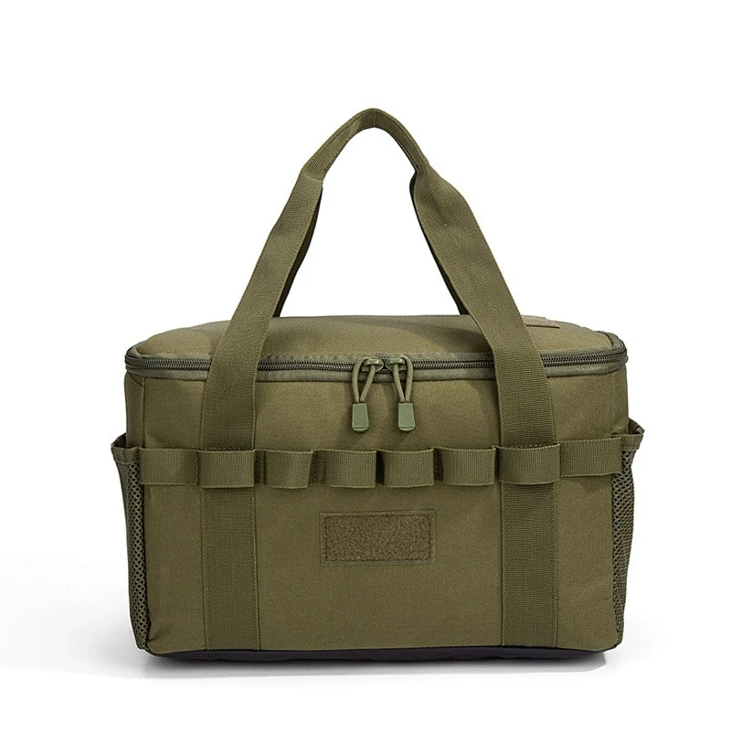 Large Capacity Outdoor Tableware Storage Bag Waterproof Camping Picnic Organizer Utensils Cookware Hiking Gear Accessories