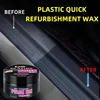 Universal Leather and Plastic Repair Polishing Wax - Automotive interior reconditioning cream for leather/plastic/rubber care 3