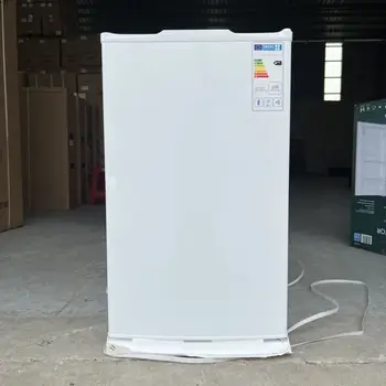 Single Door Fridge With Freezer Box on Top Direct Cooling 4.4CUF 120L White Color 110-220V 50/60HZ Wide Power Source 1
