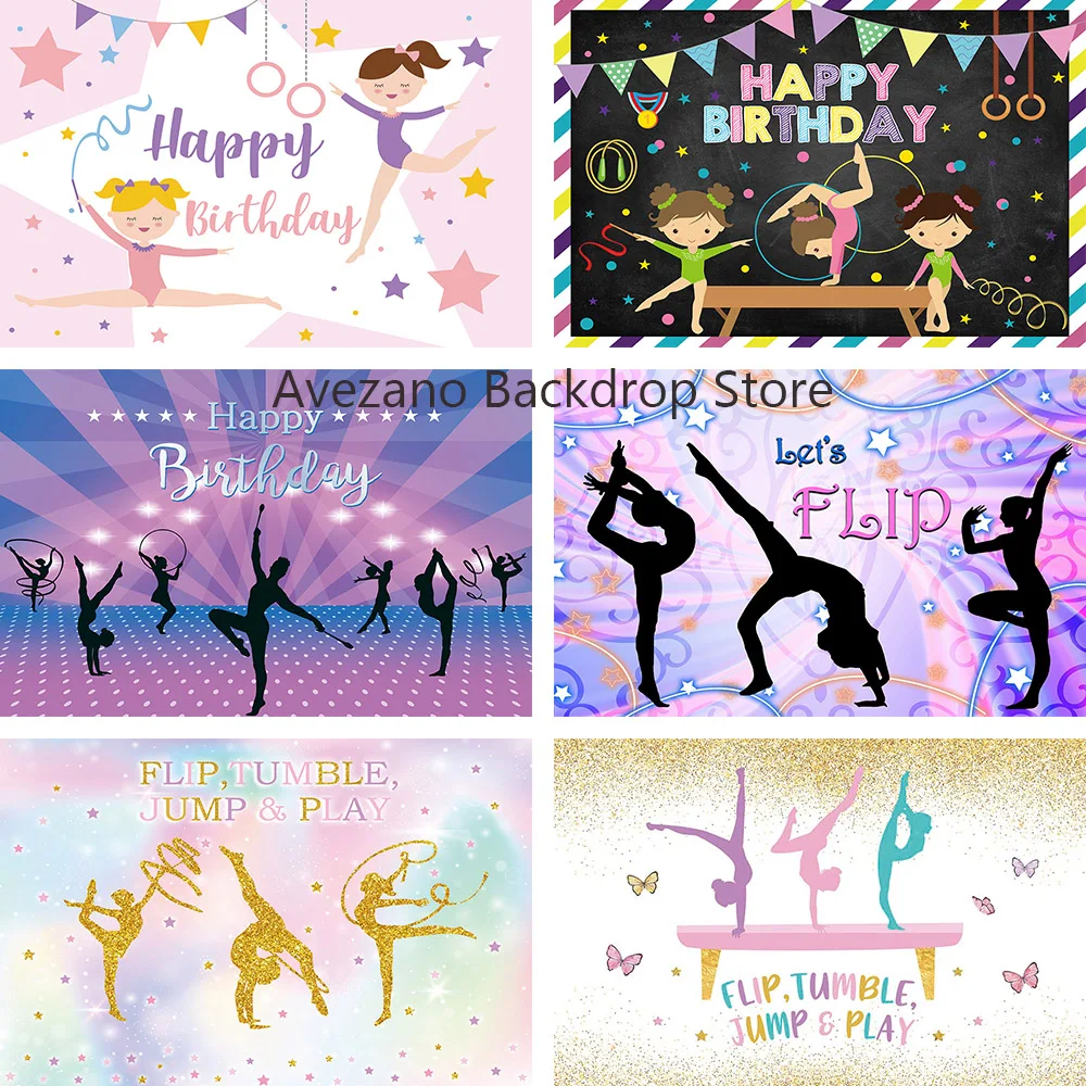 

Художественный гимнастический фон для студийной фотосъемки с прыжками и барабаном, декор для гимнастики, дня рождения