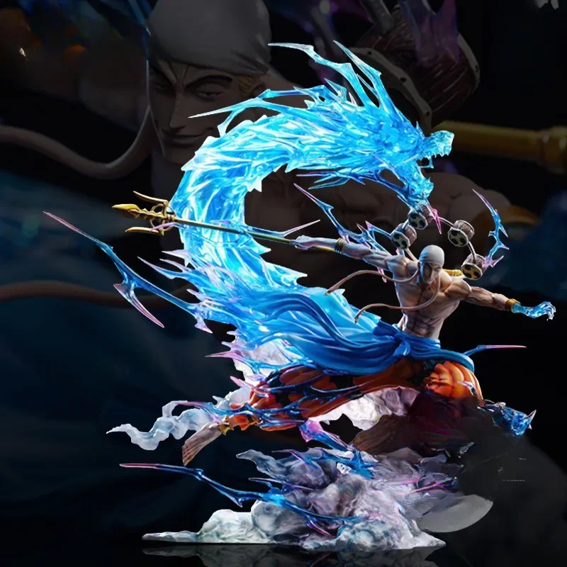 

Фигурки героев аниме Enel, 34 см, Коллекционная модель GK, статуя Тора, аниме украшения, ПВХ настольная витрина, Подарочные игрушки