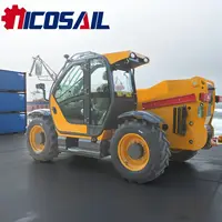 Mini Remote Control Telescopic Loader for Sale – 3 Tons 3.5 Tons 4 Tons Wheel Forklift Arm Compact Telescopic Loader