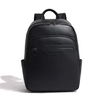 2024 Fashion New Brand Natural Cowskin Genuine Leather Men's Backpack Large Capacity Shoolbag Boy Laptop Backpack Computer Bag 1