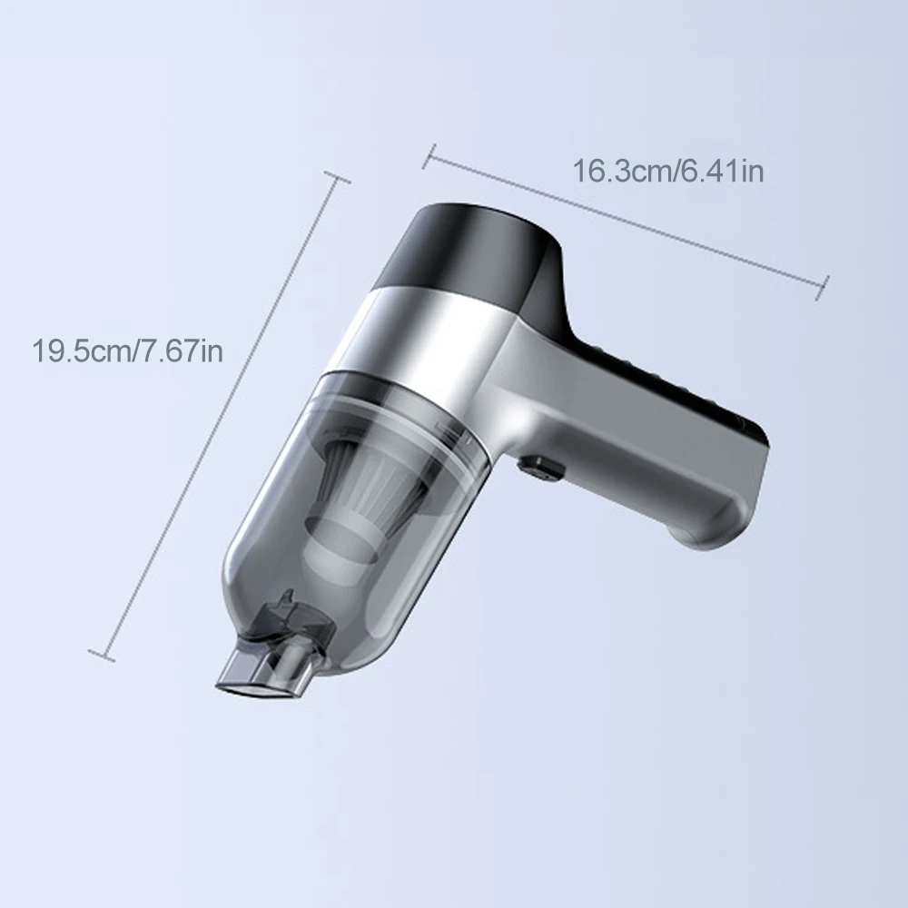 Description Picture 3 of itemWireless Handy Vacuum Cleaner Powerful Cleaning Machine Cordless Cleaner For Home Cars Electrical Appliances Auto Accsesories