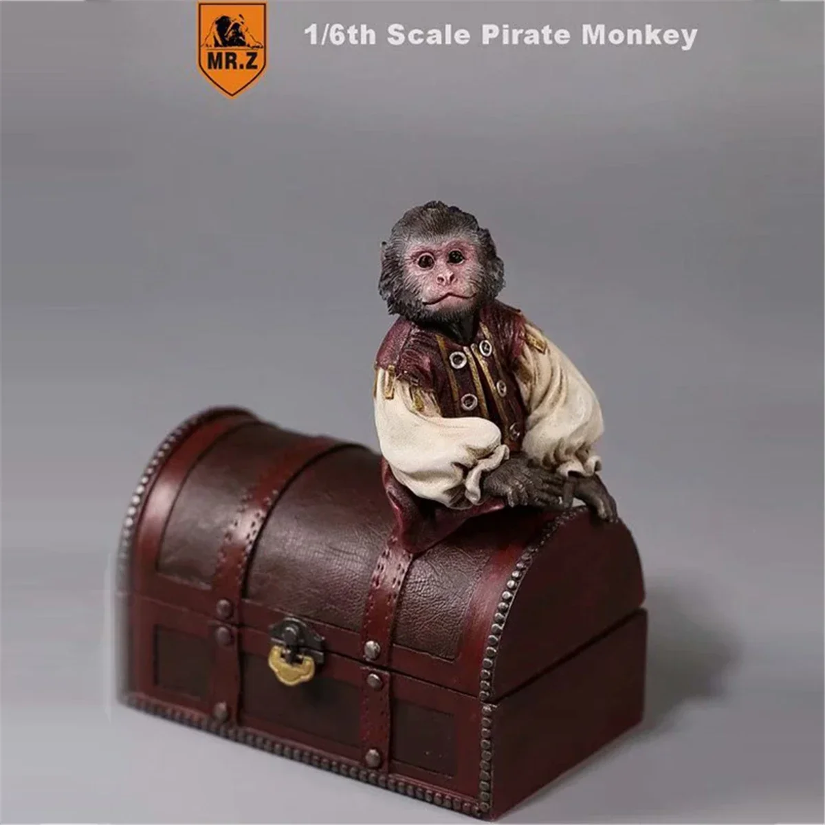 Mr.z Studio 1:6 Scale Pirate Monkey Bucket Box Set Healing Figure