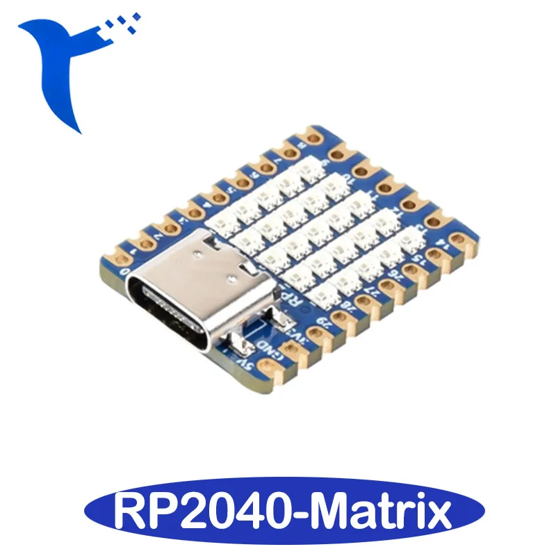 Scheda Di Sviluppo Del Microcontrollore Raspberry Pi Rp2040-Matrix Rgb Modulo Matrice Led 5 X5Rgb