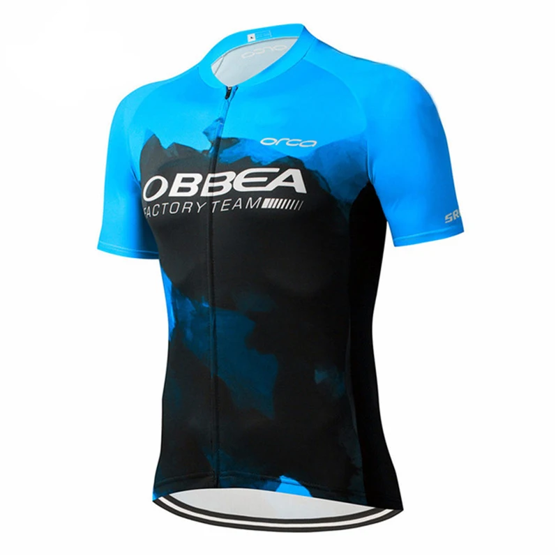 thumbnail image 1 of Camiseta de ciclismo de verano para hombre, camisetas para bicicleta de montaña, ropa de equipo de ciclismo de descenso, uniforme de bicicleta de montaña, camisetas de secado rápido, ropa de ciclismo, 1 of 4