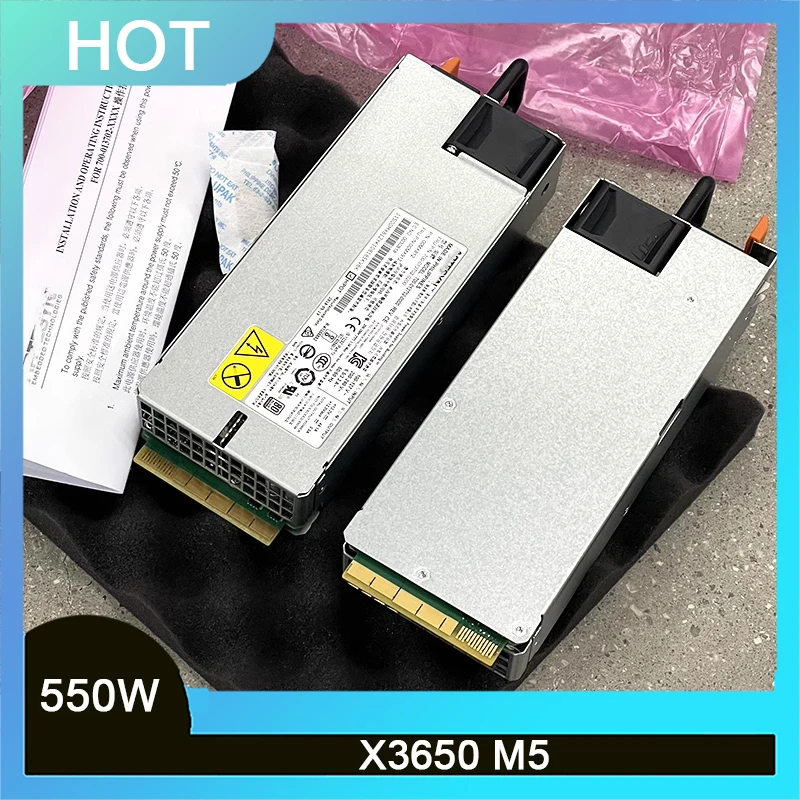 1 PCS 700 013702 0000 For IBM X3650 M5 550W Server Power Supply 700 013702 0200