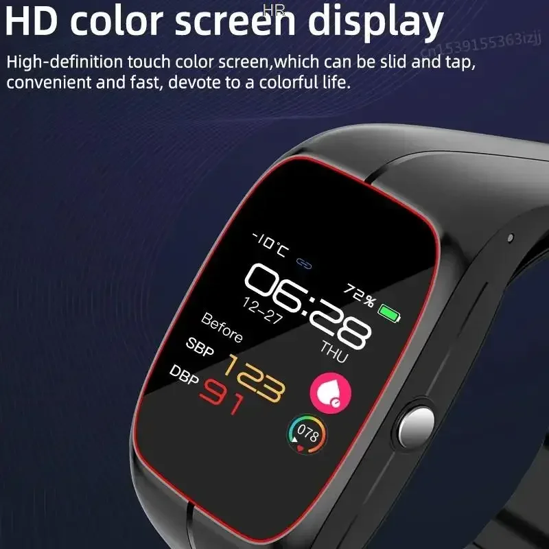 

2024 Smartwatch Accurate Measurement Air Pump Support Heart Rate Blood Pressure Blood Oxygen Body Temperature Health Smartwatch