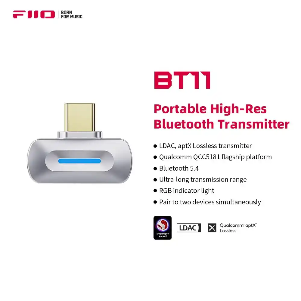 FiiO BT11 Bluetooth LDAC タイプC S14886c069ad1488bb4fe9ffc4a3e1