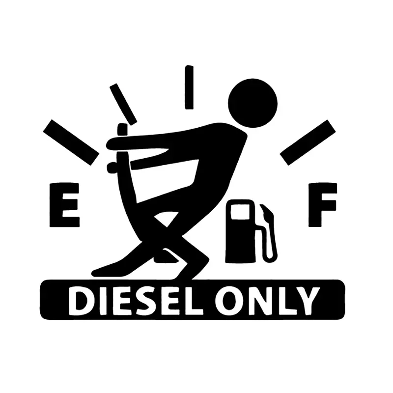 3 Calcoanías Solo Diésel De 5 X 3 Pulgadas, Calcoanías Reflectantes - Foto 4