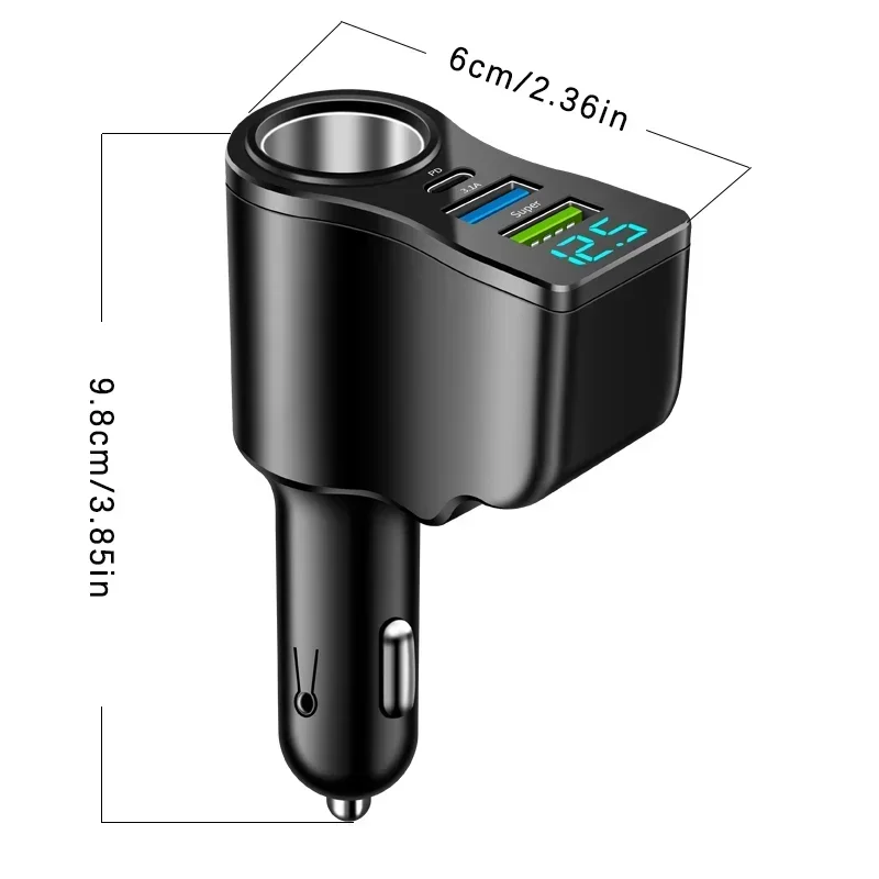 Car Fast Charging Dual USB Charger