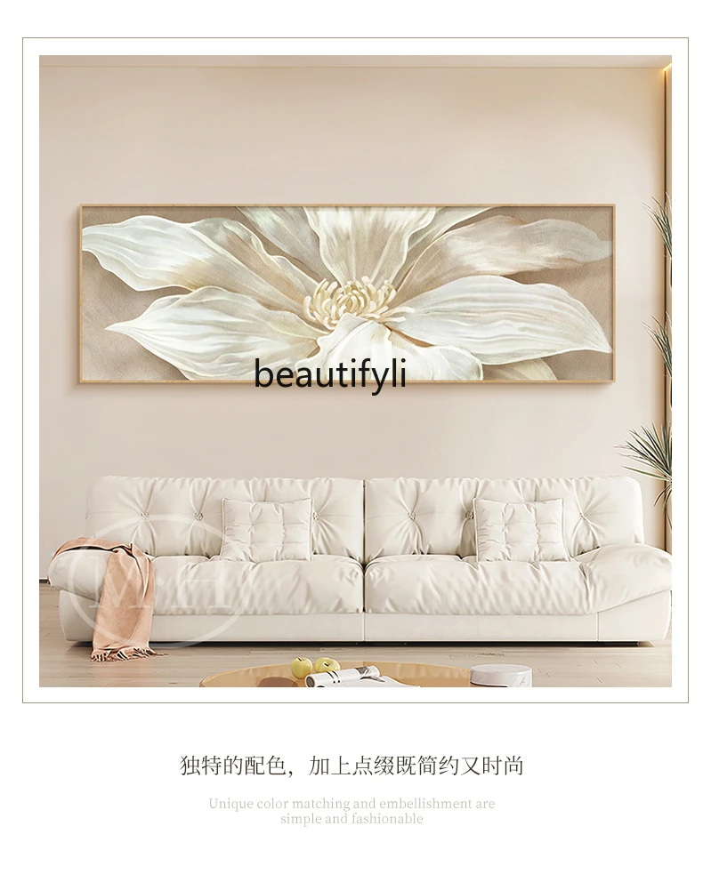 

Cream Style Bedroom Decorative Painting High-Grade Banner Living Room Sofa and Bedside Hanging Painting