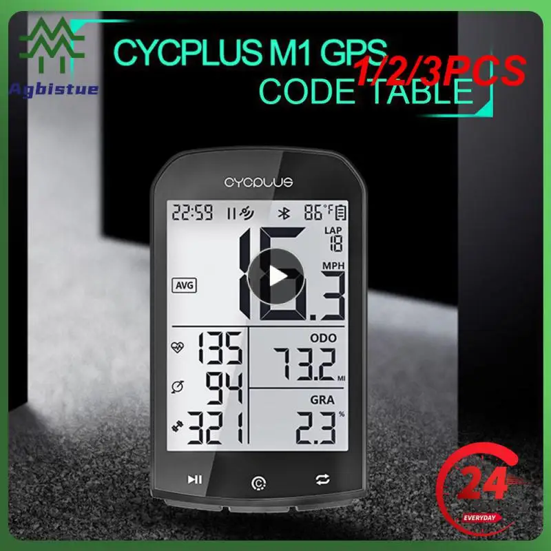 

1/2/3PCS M1 GPS Bike Computer Speedometer Ciclocomputador Odometer Accessories Bluetooth 4.0 ANT+ for Garmin Xoss