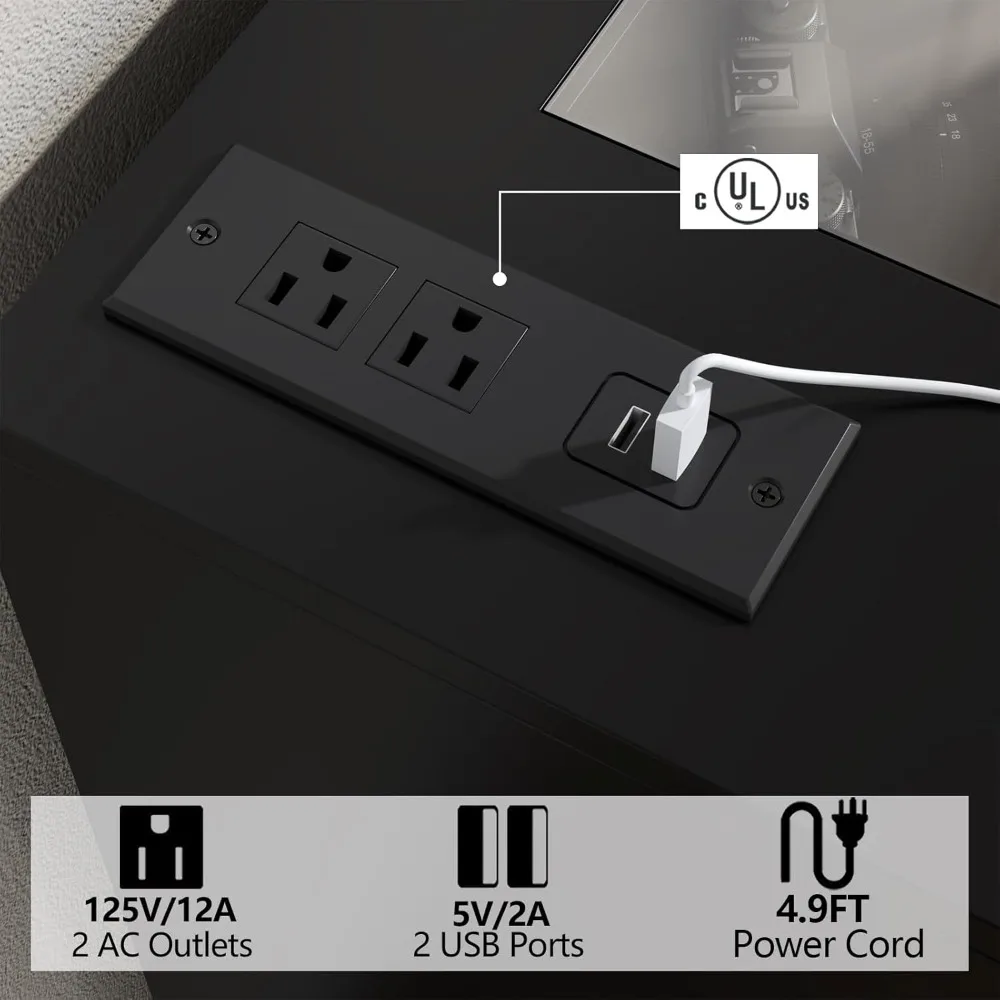 LED Storage Dresser 3