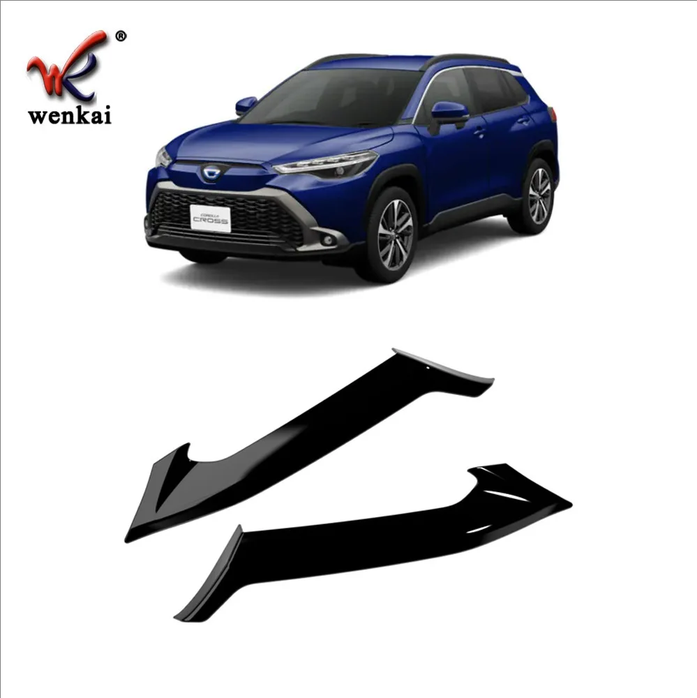 2022-2025 Toyota Corolla 크로스 크롬 액세서리 용 자동차 전면 그릴 레이싱 트림