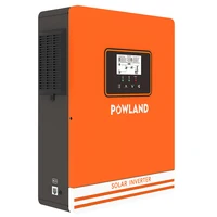 POWLAND onduleur solaire 10KW MPPT 4500W * 3 entrée PV 60-450VDC prise en charge fonction CT onduleur à onde sinusoïdale Pure pour système d'énergie solaire 6
