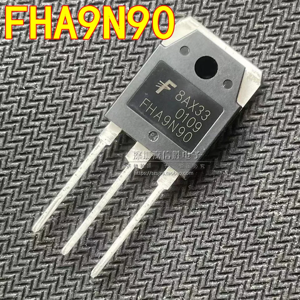 

5 шт., новинка, оригинальный мощный МОП-транзистор FHA9N90 9A 900V