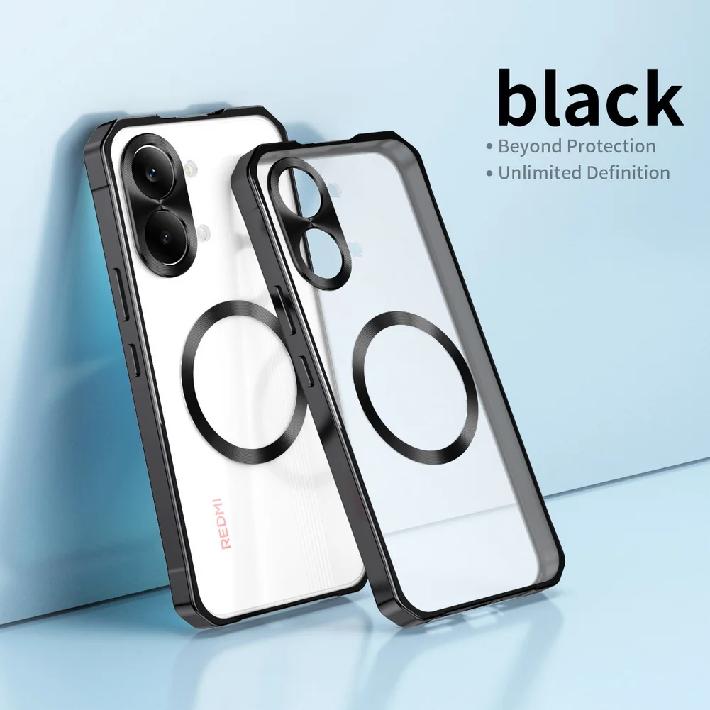 Aluminum Alloy Frame with Frosted Translucent Back Cover - Protective Case