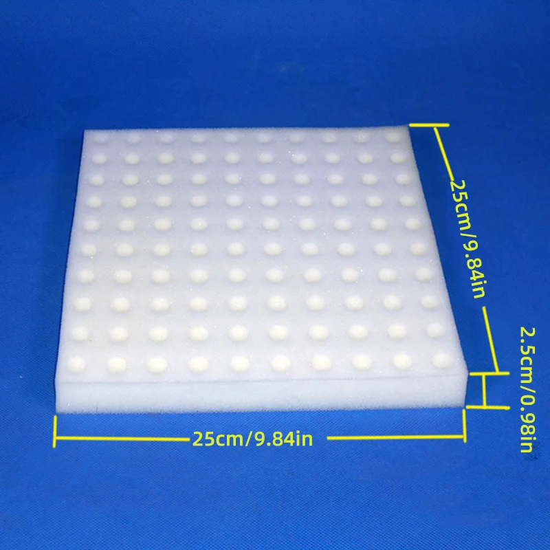 100Pcs/sheet Seedling Sponge Hydroponic Vegetables Cultivation Cube Foam Pot Tray