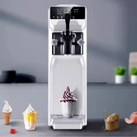 Popular Mini Automatic Ice Cream Maker Machine Easy Operating Soft Ice Cream Machine Electric Table Top Ice Cream Maker Machine 2