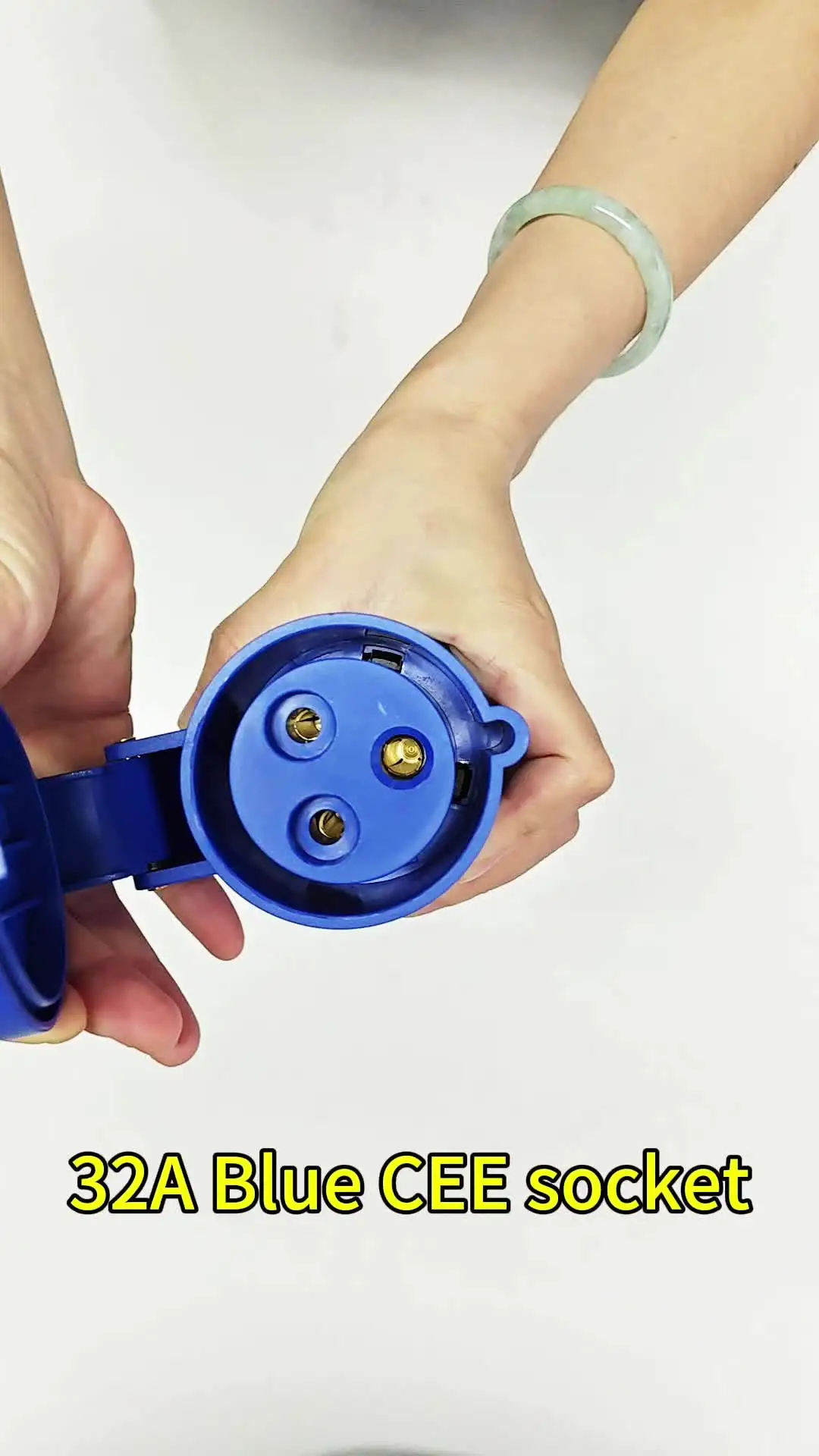 Walther 16 Amp Presa 32a Spina Blu Ponte Artico Adattatore - Foto 10