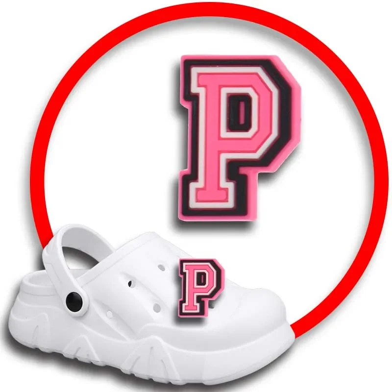 

1 шт. заколки для Crocs талисманы аксессуары для обуви розовые украшения с буквами Джинсы женские сандалии Пряжка Детские сувениры мужские значки