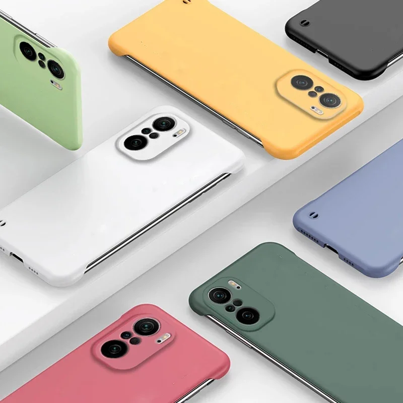 Sleek Matte Borderless Phone Case - Slim Hard PC Design