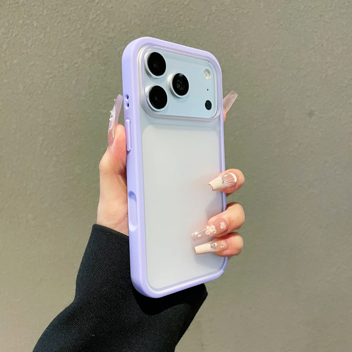 Fashion Minimalist Premium Matte Frosted Translucent Phone Case