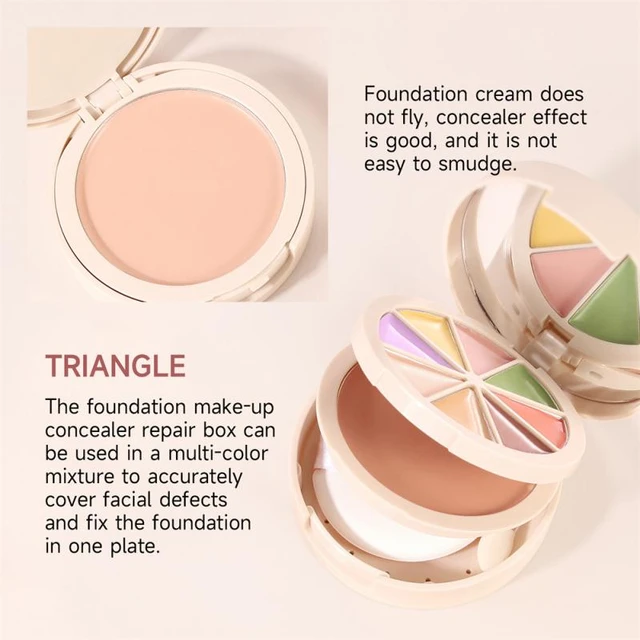 Concealer Palette Lasting Moisturize Concealer Cream Bronzer Contouring  Brightening Highlighter Face Color Corrector Cosmetics - AliExpress