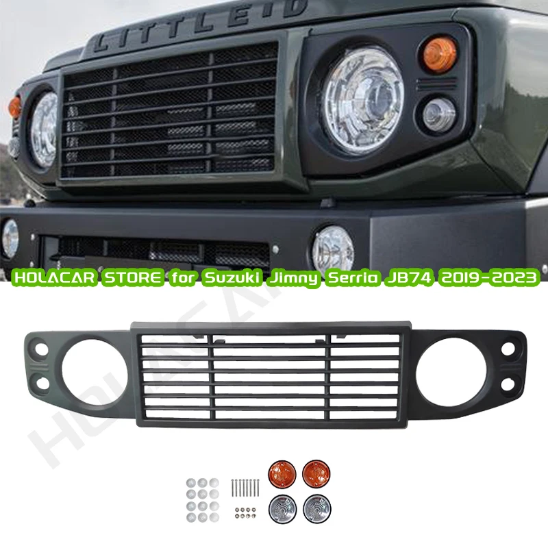 Griglia Anteriore Per Auto Abs Defender Style Little D Racing Grill Per Suzuki Jimny Jb64 Jb74 2019 2020 2021 2022 2023 2024 Jimny 5 Porte