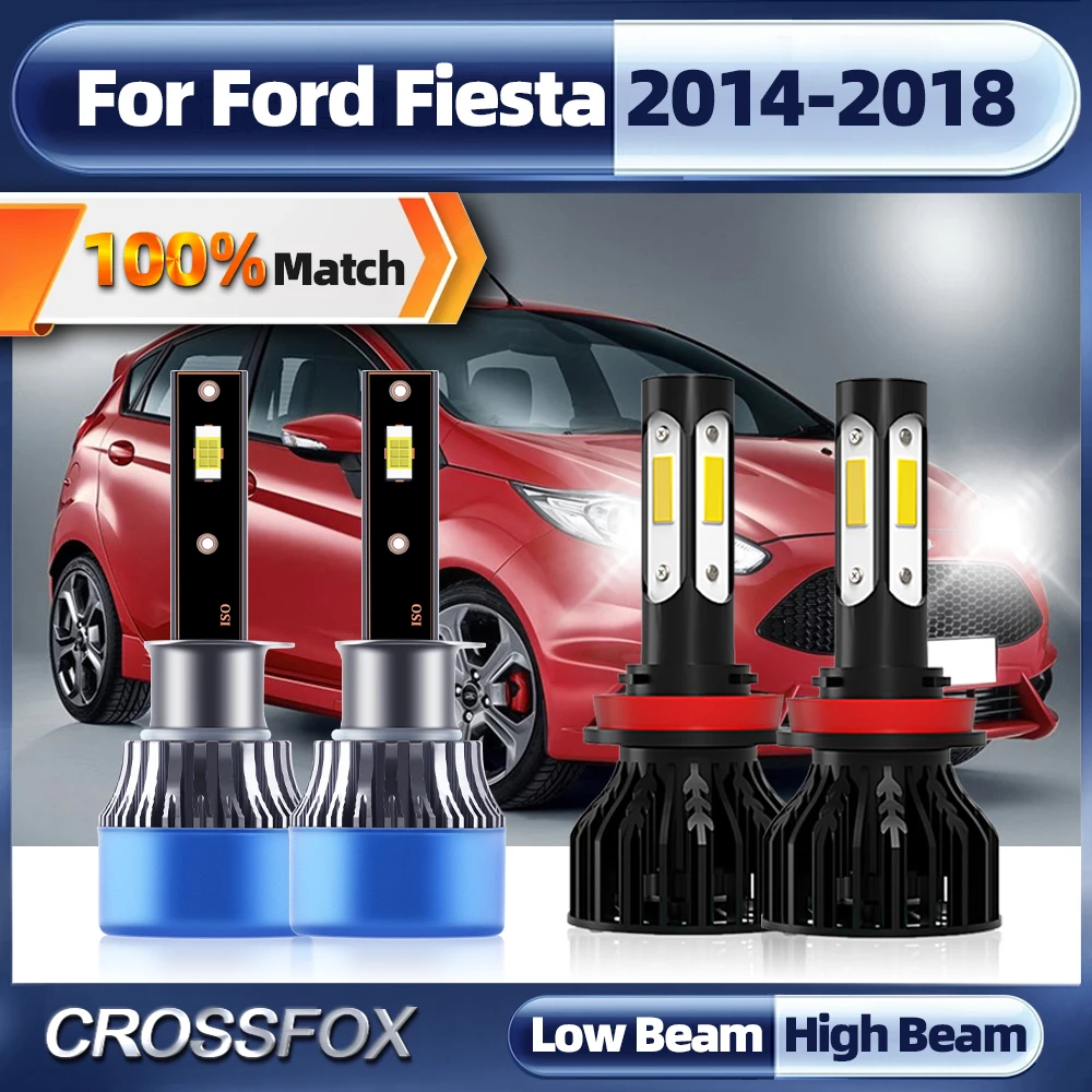 

Canbus LED Headlight Bulbs 12V 6000K Car LED Headlamps Bulbs 240W 40000LM Turbo Lamp For Ford Fiesta 2014 2015 2016 2017 2018
